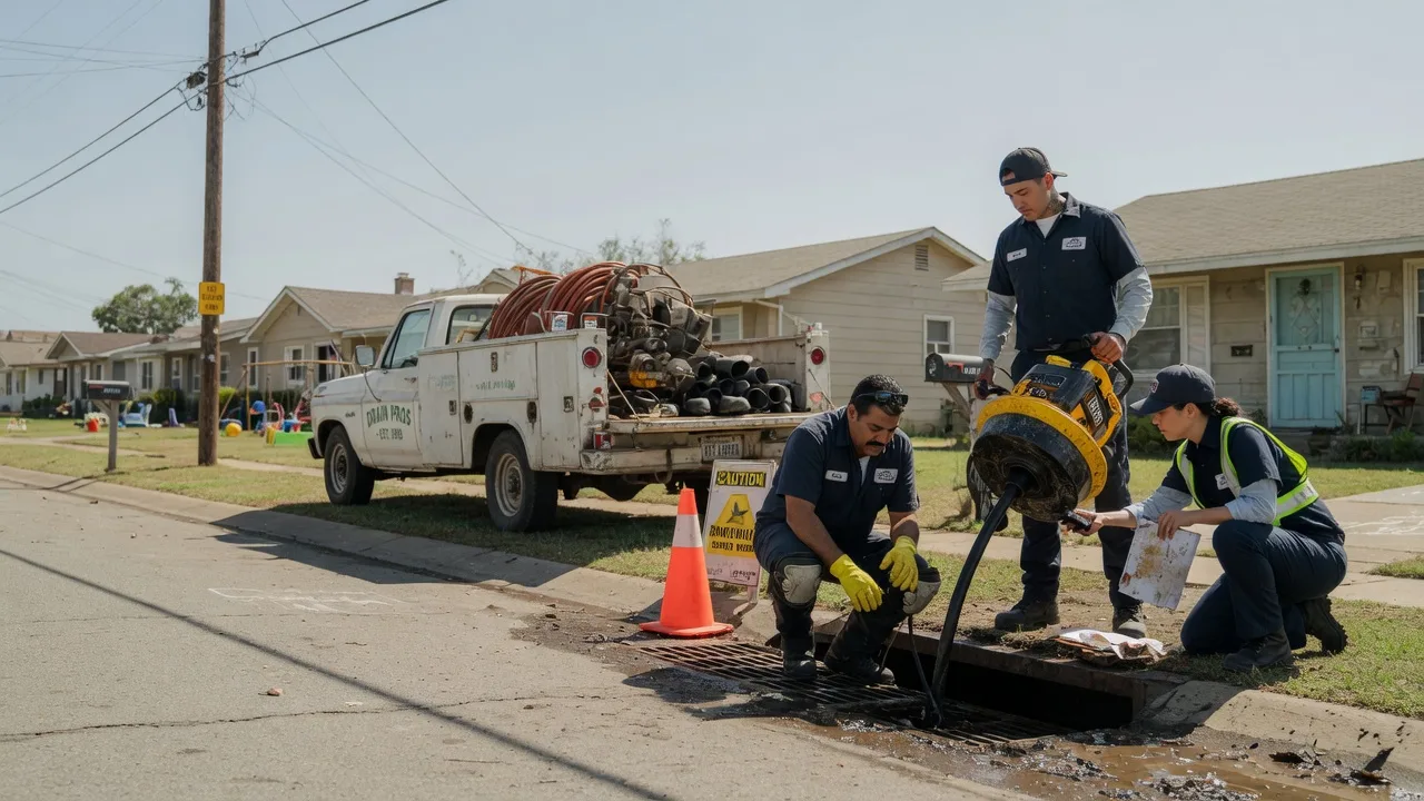 Drain Cleaning in Summerfield, LA near me